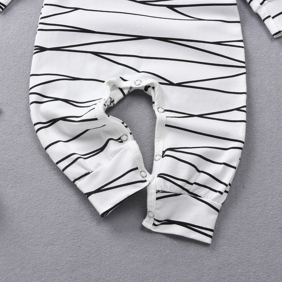Baby Onesie With Detatchable Hood