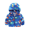 Airplane Printed Baby Windbreaker Jackets