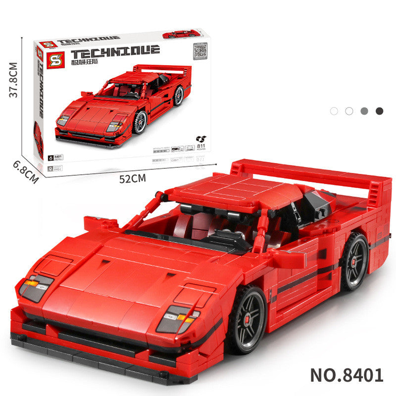 Building Blocks Racing Model
