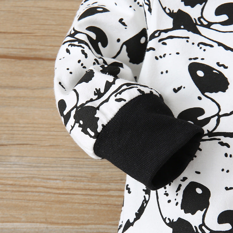Baby Onesie With Detatchable Hood