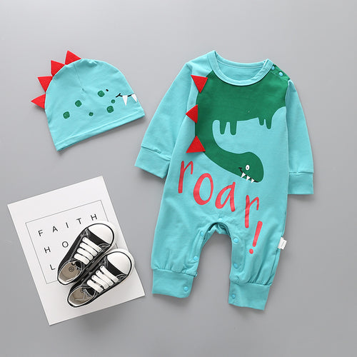 Baby Onesie With Detatchable Hood