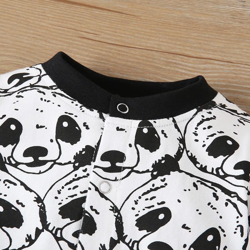 Baby Onesie With Detatchable Hood